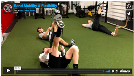 Band Mobility & Flexibility Drills for Recovery & Improved Sports Performance