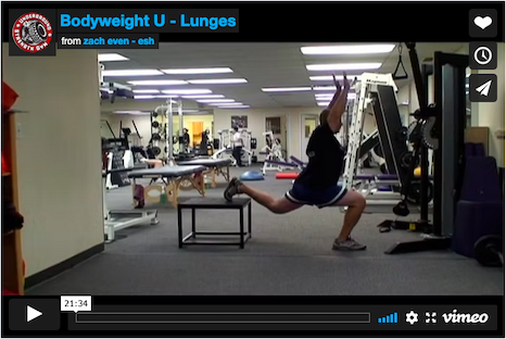 Bodyweight University - Lower Body Training