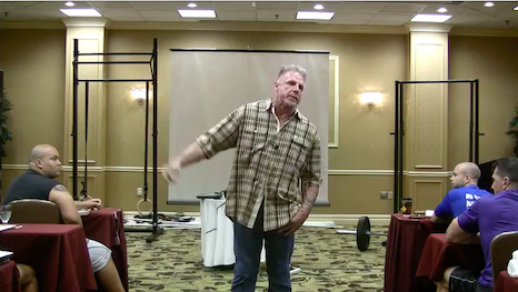 Ultimate Warrior at THE Underground Strength Conference