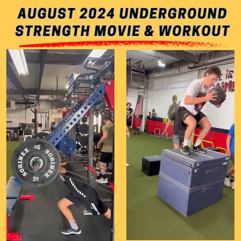 August 2024 Underground Strength Movie & Workout of the Month