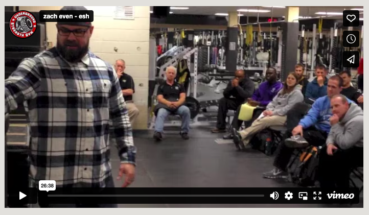 Jim Wendler VIDEO on Training & Life