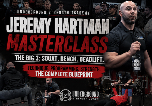 Underground Strength Con - Jeremy Hartman,