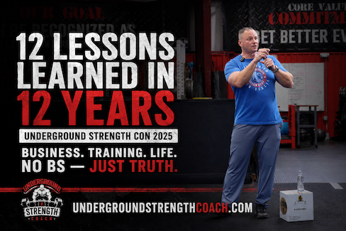 Underground Strength Con - Zach Talks Business, Life & Training