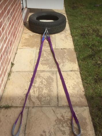Video&##x3a; How to Take a Junk Yard Tire and Create a Sled&##x21;