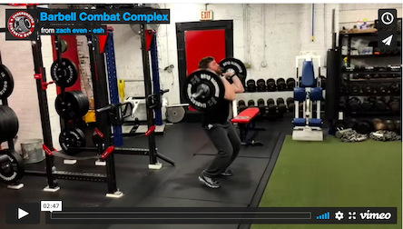 Underground Video&##x3a; The Barbell Combat Complex