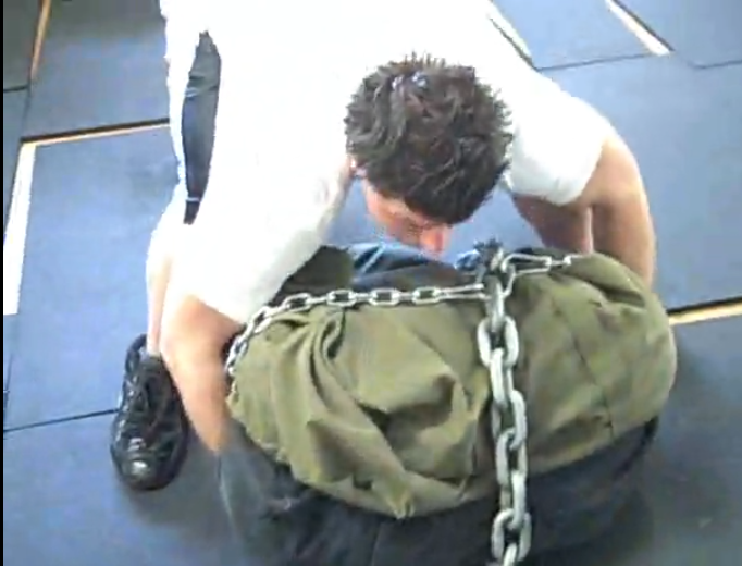 Underground Video&##x3a; How to Use Chains & Sandbags for BRUTE Strength&##x21;