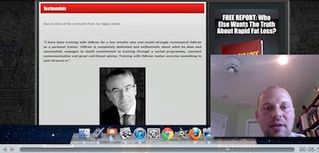 Strength Coach Web Site Review